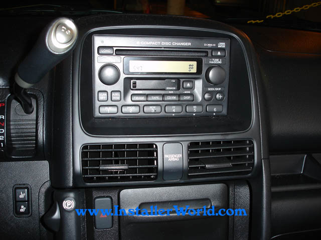 Honda Crv Radio Removal Instructions